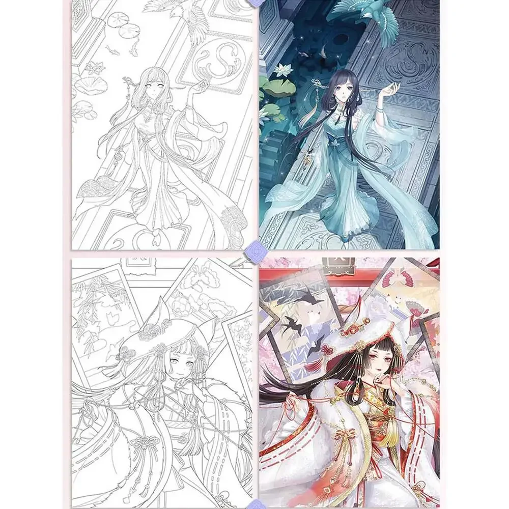 fast us shipping Time Traveler Love Nikki-Dress up Queen Official Coloring Book